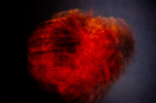 flower Heart on fire